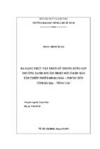 đa dạng thực vật thân gỗ trong rừng kín thường xanh hơi ẩm nhiệt đới ở khu bảo tồn thiên nhiên bình châu   phước bửu, tỉnh bà rịa   vũng tàu