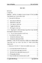 Hoàn thiện tổ chức hồ sơ kiểm toán trong quy trình kiểm toán tại công ty tnhh hãng kiểm toán aasc