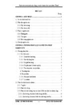 Phân tích lợi nhuận của công ty tnhh minh thành