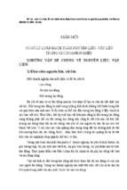 Một số ý kiến đề xuất nhằm hoàn thiện hạch toán kế toán và quản lý nguyên liệu, vật liệu tại điện lực ba đình – hà nội