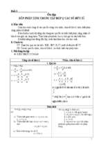 Giáo án phụ đạo toán 7