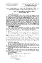 Báo cáo tổng kết hoạt động công đoàn nhiệm kì 2006 – 2008 phương hướng nhiệm vụ công đoàn nhiệm kì  2011   2013