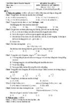 đề kiểm tra 1 tiết tin học 8 bài 3