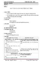 Giáo án tin học 8 trọn bộ cả năm 2