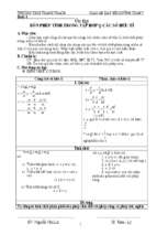 Giáo án dạy thêm toán 7