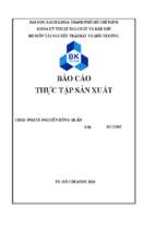 Báo cáo thực tập sản xuất tại trung tâm quản lý nước và biến đổi khí hậu (wacc)