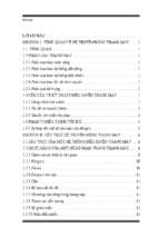 Thiết kế hệ điều khiển thang máy 4 tầng tại bệnh viện 103 với công suất 750kg, vận tốc 1,5ms