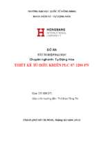 Thiết kế tủ điều khiển plc s7 1200 pn