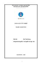 Thực trạng marketing mix của công ty cổ phần đầu tư và phát triển hải nam