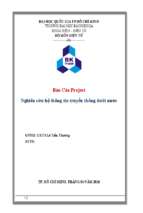 Nghiên cứu hệ thống thông tin truyền thông dưới nước