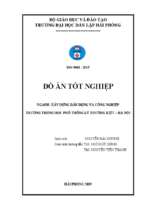 đồ án tốt nghiệp xây dựng dân dụng và công nghiệp trường thpt lý thường kiệt   hà nội