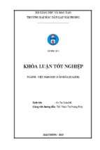 Khai thác và phát triển loại hình du lịch thiện nguyện tại bản mển   xã thanh nưa   huyện điện biên   tỉnh điện biên