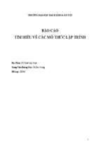 Tìm hiểu về các mô thức lập trình