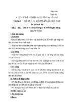 Giáo án lịch sử 9 học kì 1