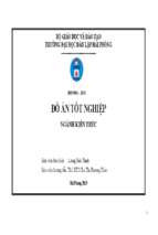 đồ án tốt nghiệp xây dựng dân dụng và công nghiệp trung tâm điều dưỡng green garden