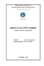 Phân tích tài chính và giải pháp cải thiện tình hình tài chính tại công ty tnhh vận tải và dịch vụ thương mại quang doanh