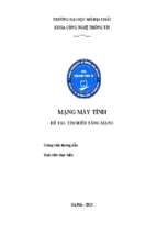 Tìm hiểu tầng mạng