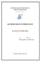 Lập trình web api với spring boot