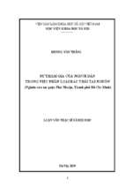 Sự tham gia của người dân trong việc phân loại rác thải tại nguồn (nghiên cứu tại quận phú nhuận, thành phố hồ chí minh)