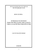 Sự tham gia của người dân trong việc phân loại rác thải tại nguồn (nghiên cứu tại quận phú nhuận, thành phố hồ chí minh)