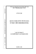 Quản lý nhà nước về tôn giáo từ thực tiễn tỉnh bình dương