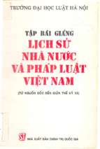 Tap bai giang lsu nha nuoc va pluat vn