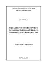 Thực hành quyền công tố đối với các tội xâm phạm tính mạng, sức khỏe của con người từ thực tiễn tỉnh bình định