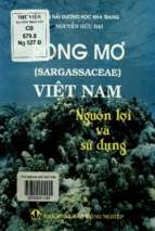 Rong mơ việt nam nguồn lợi và sử dụng  nguyễn hữu đại