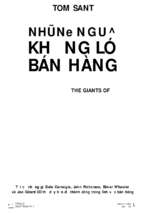 Những người khổng lồ bán hàng tom sant; nguyễn thị linh dịch