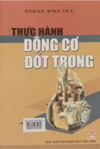 Thực hành động cơ đốt trong  hoàng minh tác.   tái bản lần thứ 3