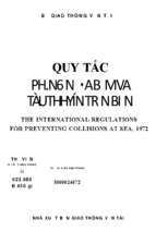 Quy tắc phòng ngừa đâm va tàu thuyền trên biển ban hành kèm theo quyết định số 49,2005qđ bgtvt