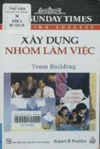 Xây dựng nhóm làm việc  robert b. maddux; bích nga, lan nguyên dịch