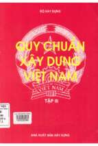 Quy chuẩn xây dựng việt nam. tập 3  phụ lục số liệu tự nhiên việt nam. ban hành kèm theo quyết định số 439bxd csxd ngày 25 9 1997 của bộ trưởng bộ xây dựng  bộ xây dựng
