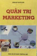 Quản trị marketing philip kotler; vũ trọng hùng dịch