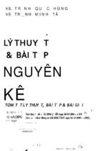 Lý thuyết và bài tập nguyên lý kế toán tóm tắt lý thuyết, bài tập và bài giải  trịnh quốc hùng, trịnh minh tân