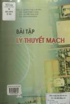 Bài tập lý thuyết mạch  đỗ huy giác và các tác giả khác