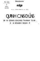 Quan hệ công chúng  biến công chúng thành 'fan' của doanh nghiệp  business edge biên soạn