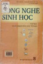 Công nghệ sinh học tập 2 công nghệ sinh học tế bào vũ văn vụ, nguyễn mộng hùng, lê hồng điệp