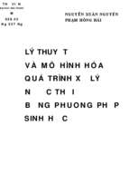 Lý thuyết và mô hình hóa quá trình xử lý nước thải bằng phương pháp sinh học  nguyễn xuân nguyên, phạm hồng hải