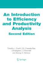 An introduction to efficiency and productivity analysis timothy j. coelli and other