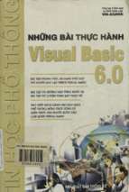 Những bài thực hành visual basic 6.0  vn guide biên soạn