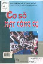 Cơ sở máy công cụ  phạm văn hùng