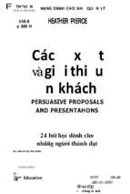 Các đề xuất và giới thiệu ăn khách  24 bài học dành cho những người thành đạt  heather pierce; lê ngọc bửu, lê sơn dịch