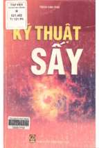 Kỹ thuật sấy  trần văn phú