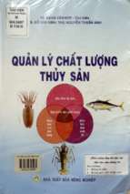 Quản lý chất lượng thủy sản  đặng văn hợp, đỗ văn ninh, nguyễn thuần anh