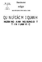 Quản lý các mối quan hệ ngăn ngừa những xung đột tại nơi làm việc dela jenkins; business edge