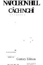 Cách nghĩ để thành công  napoleon hill; việt khương và những người khác biên dịch