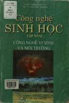 Công nghệ sinh học  tập 5 công nghệ vi sinh và môi trường  phạm văn ty, vũ nguyên thành