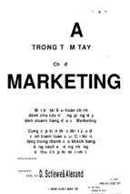 Mba trong tầm tay  chủ đề marketing charles d. schewe, alexander watson hiam; huỳnh minh em dịch