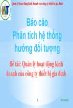 Quản lý hoạt động kinh doanh của công ty thiết bị gia đình.pptx